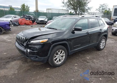 2017 Jeep Cherokee Latitude 4X4 z USA, uszkodzony, nr VIN 1C4PJMCS6HW634762